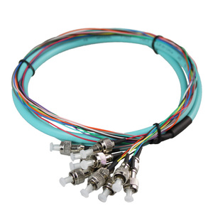 12芯多模万兆束状尾纤FC