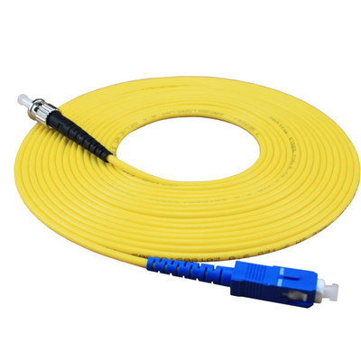 ST-SC單模單芯光纖跳線