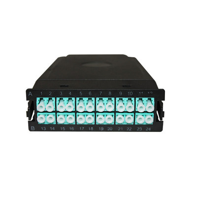 24芯MPO-LC萬兆OM3光纖模塊組