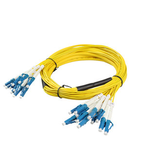 12芯束状LC 单模集束跳线