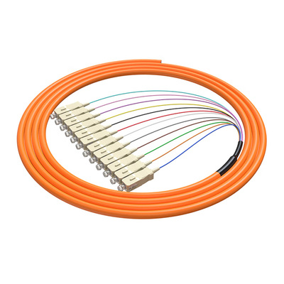 12芯多模束狀尾纖SC