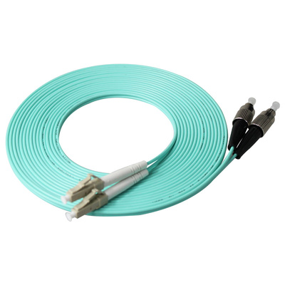 LC-FC多模萬兆雙芯光纖跳線