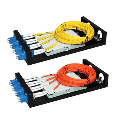 4口LC光纖配線架