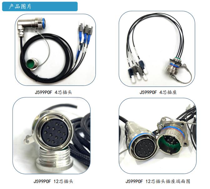 J599POF塑料光纖集成連接器