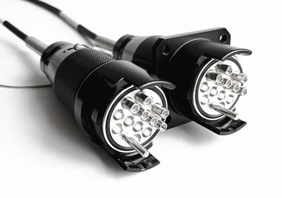 YZC系列12芯车载光纤连接器