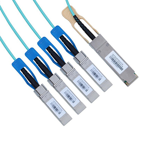 100G QSFP28 to 4SFP28 AOC线缆组件