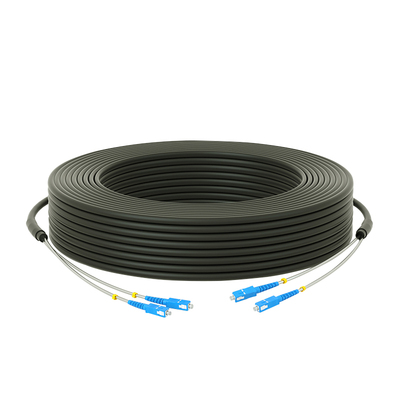 2芯SC-SC野戰鎧裝光纖跳線