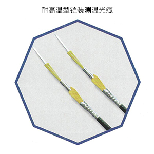 耐高温型铠装测温光缆