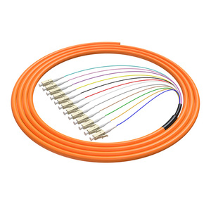 12芯多模束狀尾纖LC