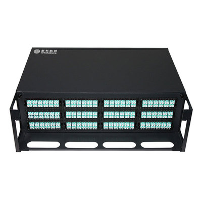 3U288芯封閉式MPO光纖配線箱