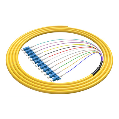 12芯單模束狀尾纖LC